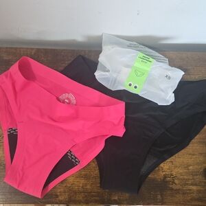 Knix KT TEEN Panties Set - LEAKPROOF PERIOD MED/SUPER 2 Pairs Never Worn